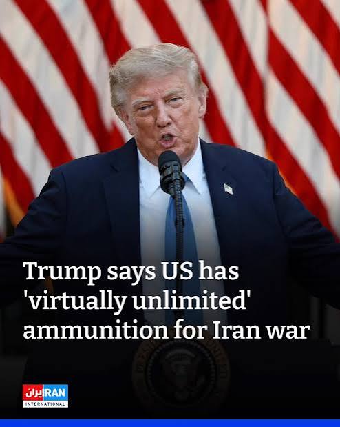 Iran International English on X: "US President Donald Trump on Thursday slammed reports of heavily depleted US munition stockpiles amid the war in Iran, adding that the United States was stockpiling munitions. “