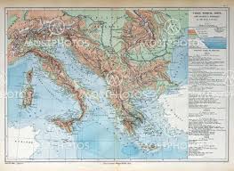 Book hotels, flights, & rental cars. Old Map Of Italy Turkey G By Michael Roberts Mostphotos