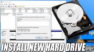 Want to install windows 10 on external hard drive and make your os portable? How To Make New Hard Drive Visible In Windows 10 Tutorial Activate New Hdd Ssd Youtube