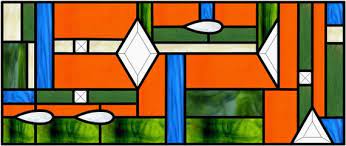 art deco coleman stained glass pattern
