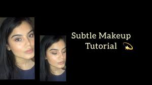 subtle makeup tutorial