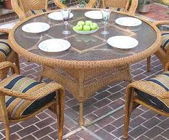 Resin Wicker Dining Table Only 60