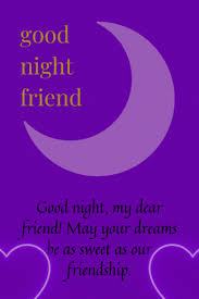 good night friend gif share the love