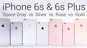 There are four new colors of iphone this year. Iphone 6s Plus Unboxing Color Comparison Rose Gold Silver Gold Space Gray Youtube
