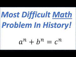 The Most Difficult Math Problem In The