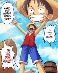 Thought I'd do a little throwback and color a manga panel from the start of  Luffy's adventure! : r/OnePiece