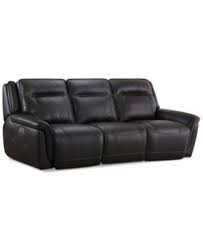 furniture lenardo 3 pc leather sofa