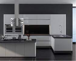 Simply use a soft, damp in this modern, bright, and airy kitchen, base white cabinets are topped with white quartz countertops. 10 X 10 Delight High Gloss White Modern Kitchen Cabinets White Modern Kitchen Kitchen Cabinet Design High Gloss Kitchen Cabinets