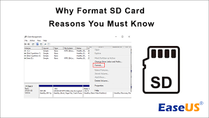 why format sd card main reasons you