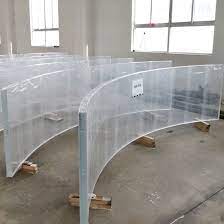 Clear Acrylic Swimming Pool Glass Walls