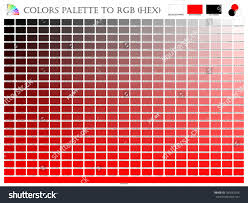 Shades Of Red Color Chart Www Bedowntowndaytona Com