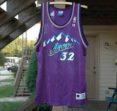 The utah jazz announced their sweet mountain throwbacks this morning and they did so with a sweet animated video done by walker tkl. Utah Jazz Jersey Karl Malone Champion Throwback Mens Medium 992095375