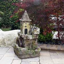 Fairy Castle Waterfall Fountain