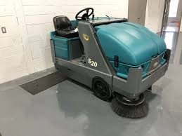 why a ride on floor scrubber or sweeper