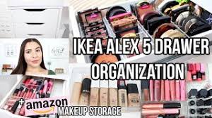 ikea alex 5 drawer organization