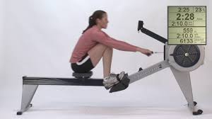 rowing with greater intensity concept2