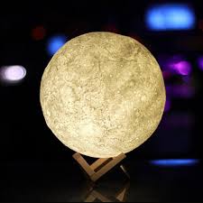 3d Magical Moon Led Night Light Moonlight Usb Rechargeable 3