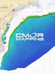 Mid Atlantic Cmor Card High Resolution Digital Fishing And Diving Maps And Charts Cmor Mapping