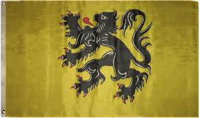 flag of flanders 3x5 ft lion rant