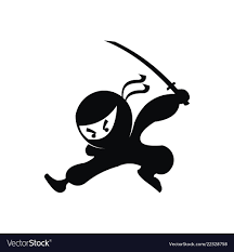 ninja royalty free vector image
