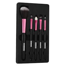 swiss beauty makeup brushes pink