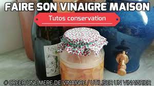 faire du vinaigre de cidre maison