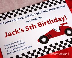 Printable Race Car Party Invitations Download Them Or Print