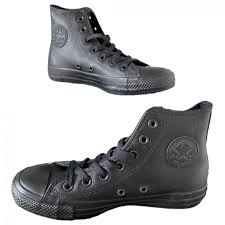 leather boots converse black size 36 5