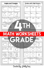 Free first grade worksheets awesome od cvc word family worksheets from 4th grade multiplication worksheets , source: 4th Grade Math Worksheets Free And Printable Appletastic Learning