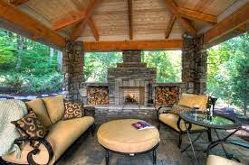 rustic outdoor living spaces