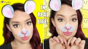 mouse filter makeup tutorial