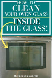 Clean Oven Glass Door