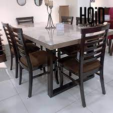 omega dining table with 6 chairs hoid pk