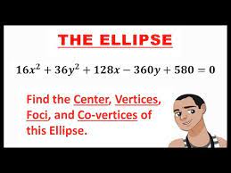 An Ellipse Conic Section