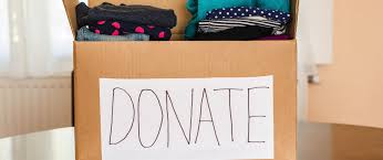 to donate or sell clothes for cash