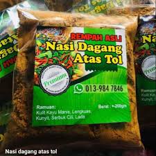 1 ekor ikan tongkol 1/2 liter santan 1 pek rempah nasi dagang 1 biji. Pre Order Rempah Nasi Dagang Atas Tol Terengganu Shopee Malaysia