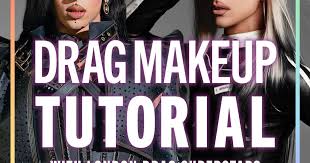drag makeup tutorial work
