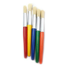 charles leonard round paint brushes