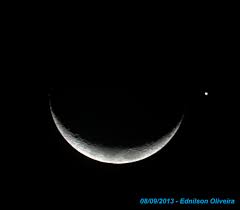 Astrophotos The Smiley Face Moon And Companions In The Sky