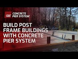 Concrete Pier System Pole Barn Kits