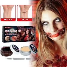 halloween sfx makeup kit scar wax
