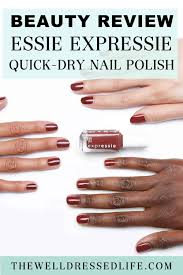 essie expressie quick dry nail polish