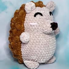 hedgehog plush crochet pattern crochet