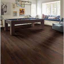 shaw western hickory saddle 3 8 in thick x 5 in wide x random length engineered hardwood flooring 23 66 sq ft case