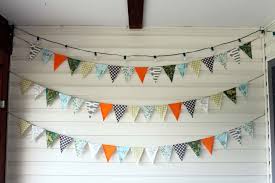 no sew triangle banner how to make