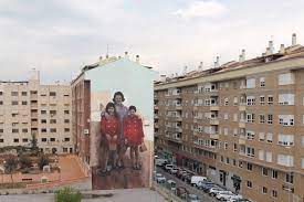 The city is northeast of valencia city on the mijares river. La Mare By Mohamed L Ghacham In Villarreal Spain Street Art United States