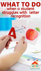 child struggles with letter recognition