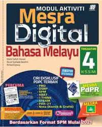 Dskp kssm bahasa arab tingkatan 4 dan 5. Tingkatan 4 Modul Mesra Digital Bahasa Melayu