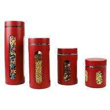 Shop for 4 piece kitchen canister sets at walmart.com. Red Kitchen Canister Sets Target