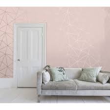 Zara Shimmer Metallic Wallpaper In Soft